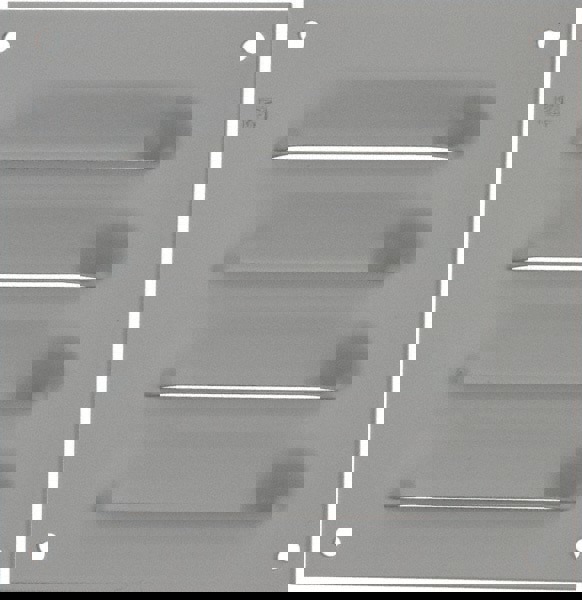 ELECTRICAL ENCLOSURE STEEL LOUVER PLATE